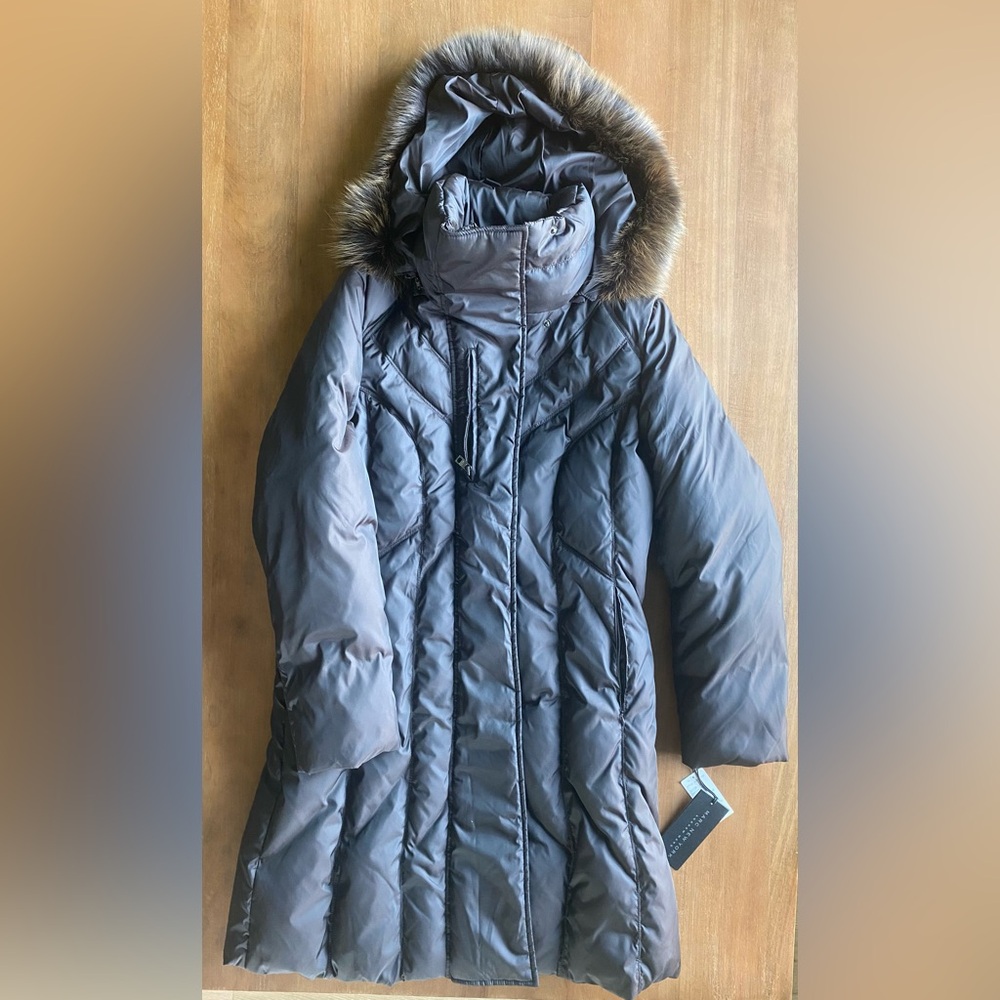Marc New York Megan Clo Down Puffer Brown